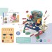 Set mobila si accesorii pentru bucatarie, engros, roz sau albastru, 27 piese, 42x7x25 cm